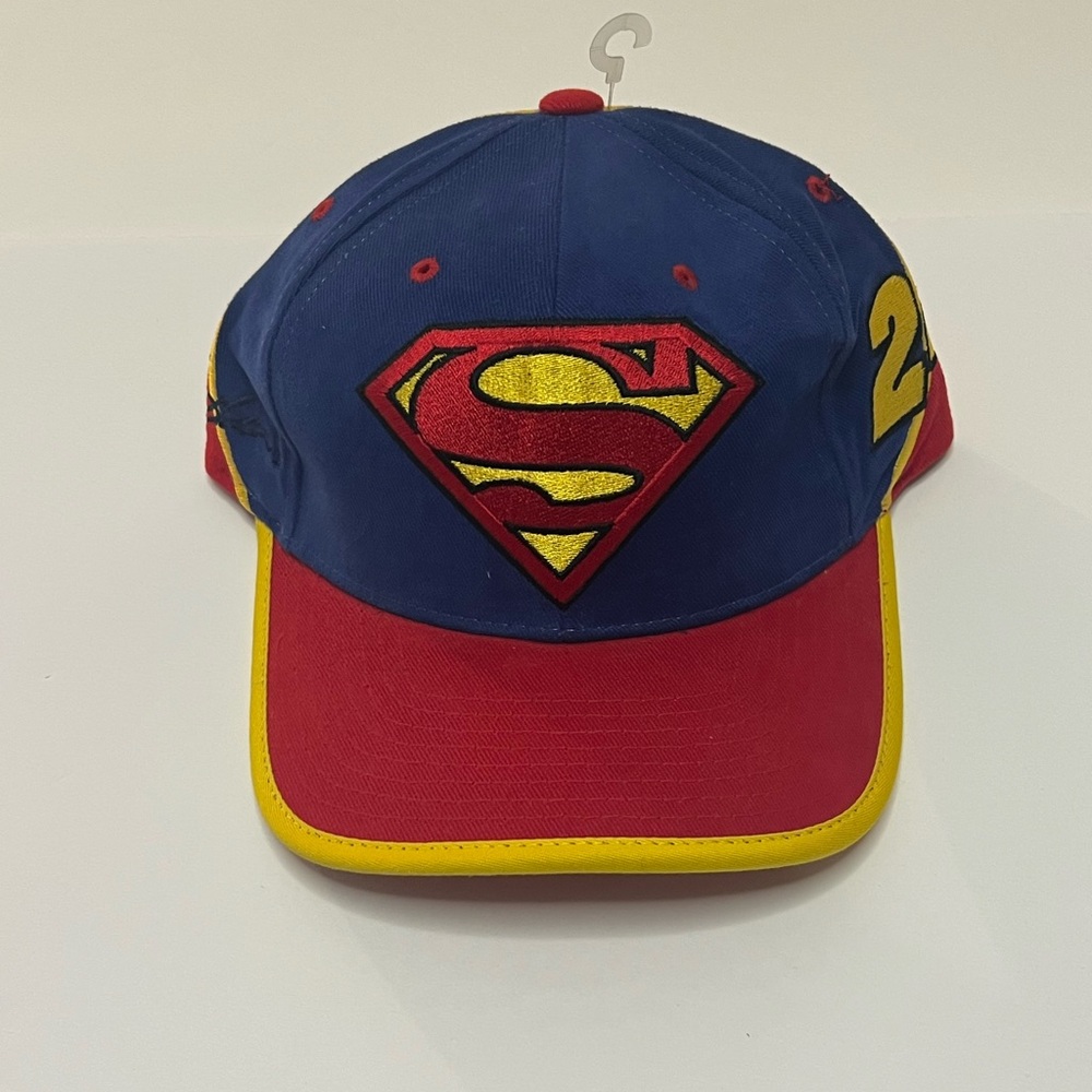 Jeff Gordon No. 24 Superman DuPont Racing Chase Authentics Hat New No Price Tag